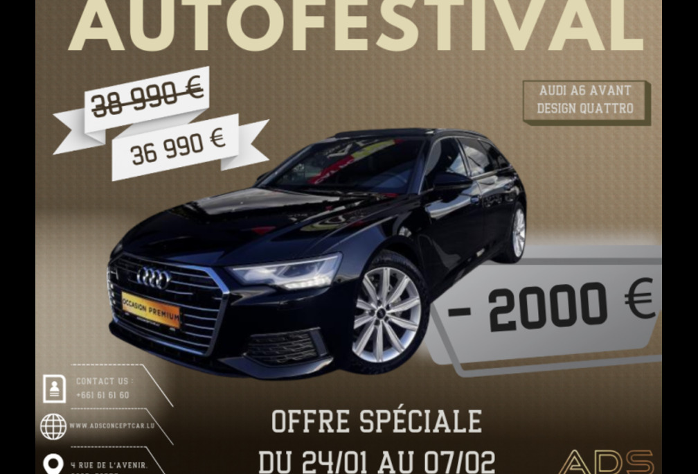 Audi Avant Design Quattro S Tronic 2.0L TDI 204CV