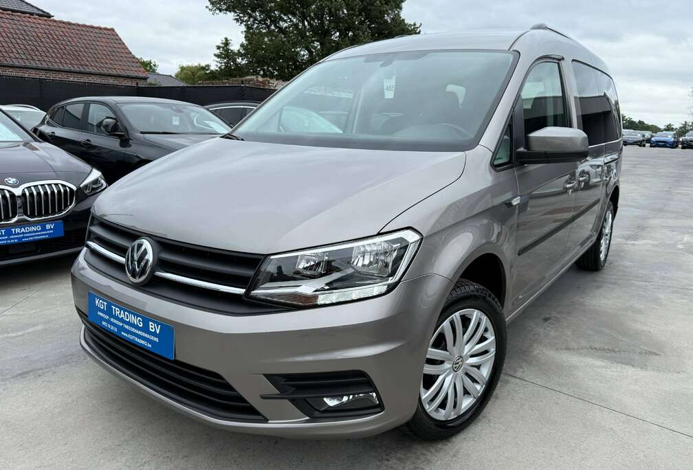 Volkswagen 2.0 TDI 102PK MAXI DUBBEL CABINE 5 ZIT NAVIGATIE CAMERA ZWART LEDER PDC BLUETOOTH