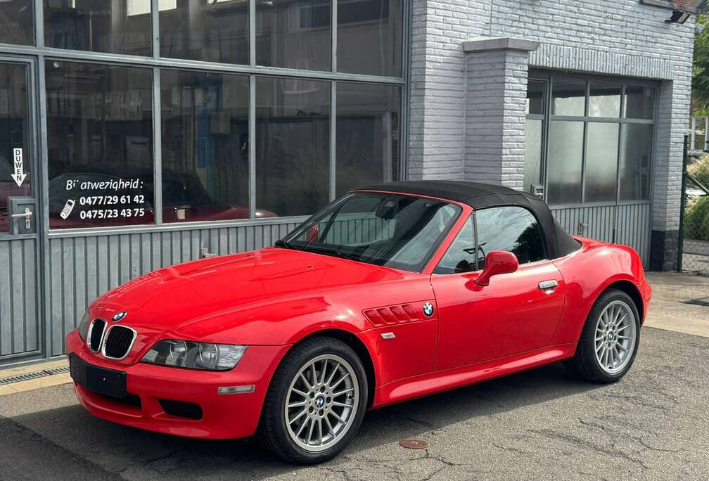 BMW 1.9i Roadster ✅Phase 2 ✅Airco ✅1 prop ✅Cuir noir