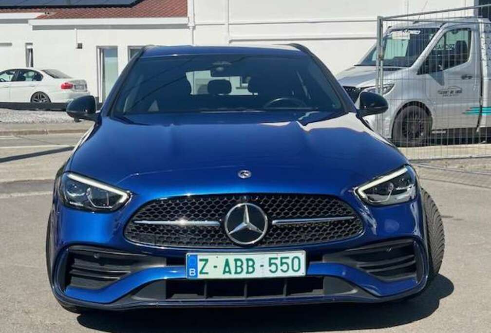 Mercedes-Benz C 180 Amg line Mild Hybride NIGHT Pak led camera Sfeerverlichting...