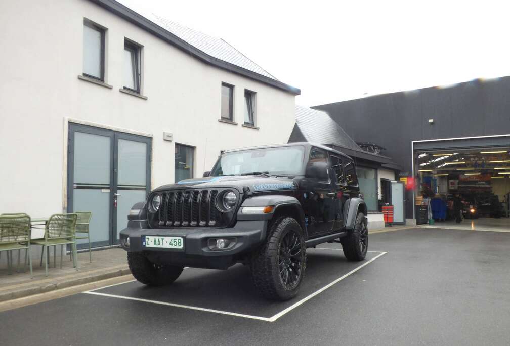 Jeep Wrangler PHEV 2.0 Turbo 4xe Rubicon**Black**