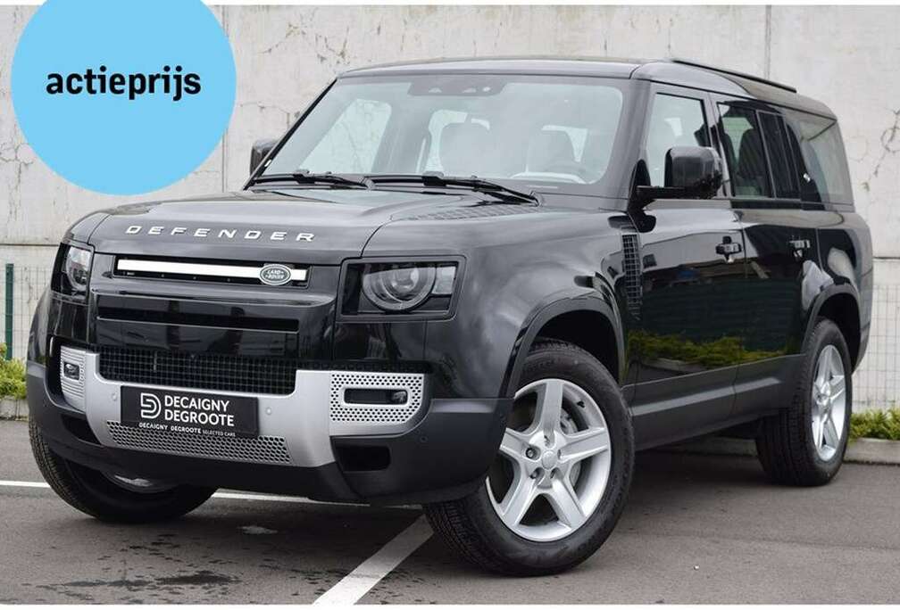 Land Rover 130 3.0D HEV 249pk 8PL +Pano Dak+Leder+LED+Navigat