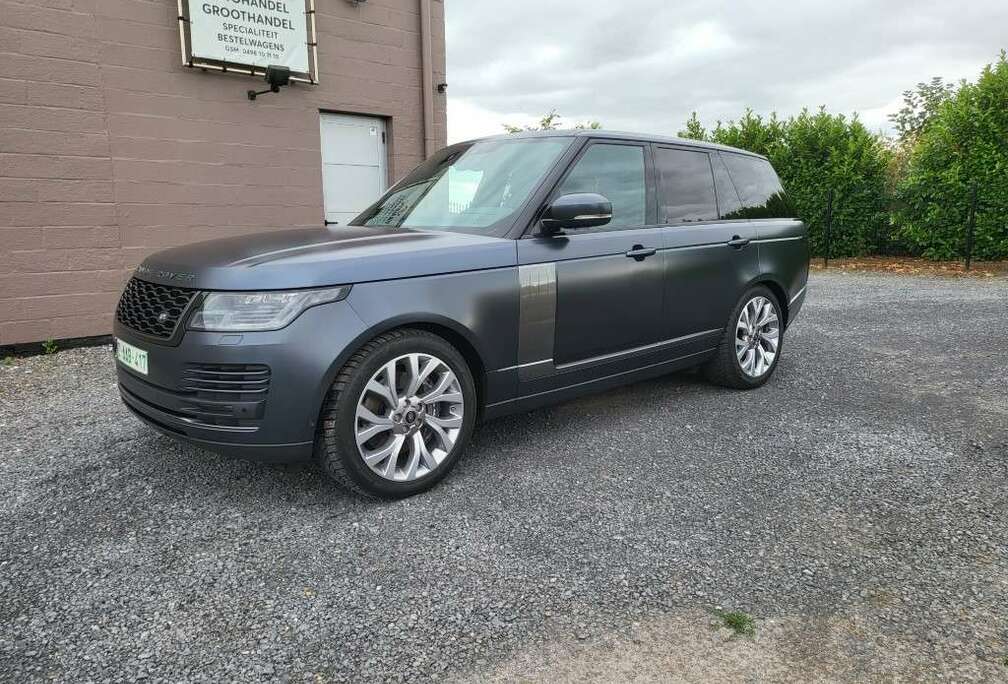Land Rover unieke kleurencombo , lichte vracht !