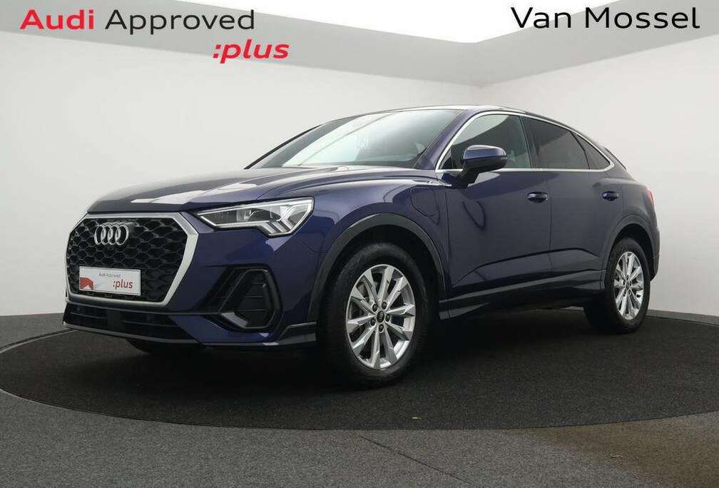 Audi Sportback PHEV Audi Q3 PHEV Sportback Attraction 45 TFSIe 245pk *AUTOMAAT*BRUIN LEDER*KEYLESS*VIRTUAL COCKPIT*CRUISE*NAVI
