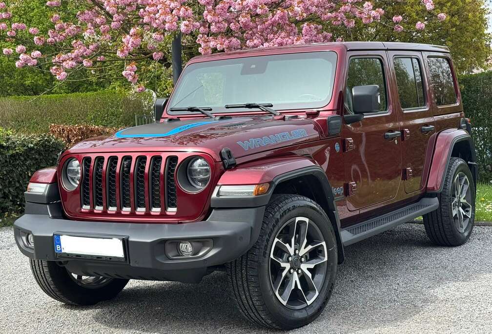 Jeep PHEV 2.0 Turbo 4xe 80Th Anniversary