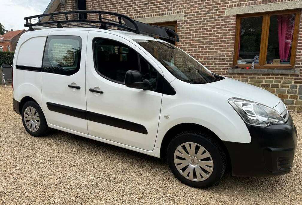 Citroen Berlingo 1.6 BlueHDi UTILITAIRE NAVIGATION/AIRCO/3 PLACES/GARANTIE 1AN