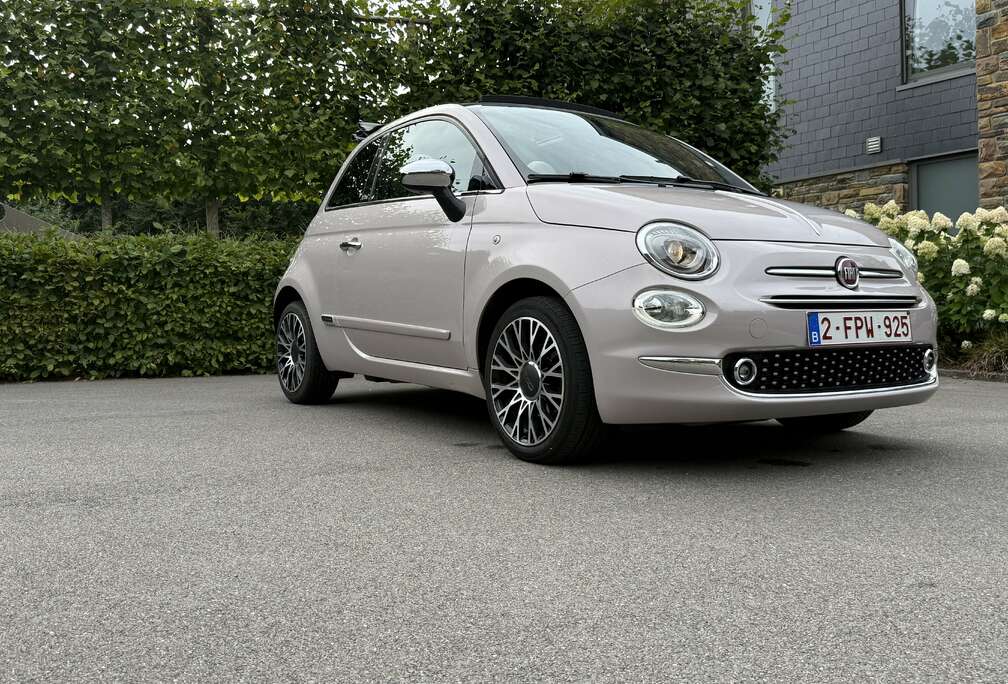 Fiat Serie Speciale star Powder Pink Nacré Cabrio