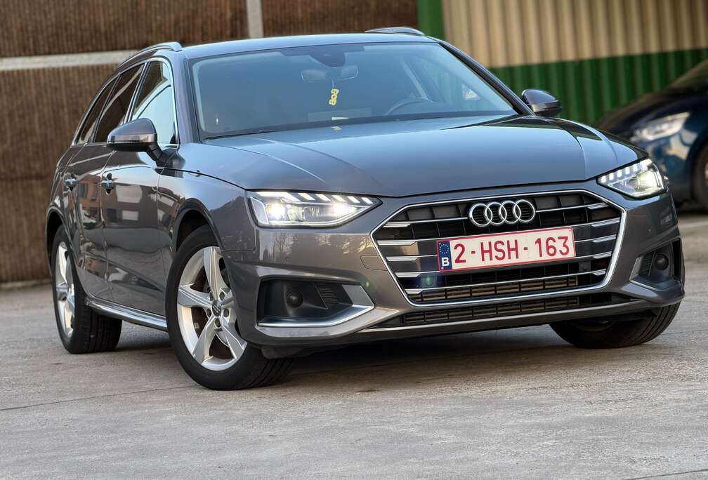 Audi 2.0 benzine Hybride-2021-Led-Gps-Leder-ACC