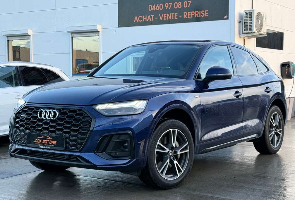 Audi SPORTBACK PHEV 50 TFSIe Quattro S-line S-tronic NAVIGATION CUIR CAMERA CARPLAY LED FULL OPTIONS
