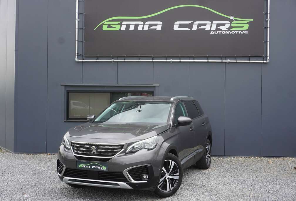 Peugeot 1.2 PureTech Benzine Automaat-7 Zit-Nav-Airco-H Leder-360c-Garantie