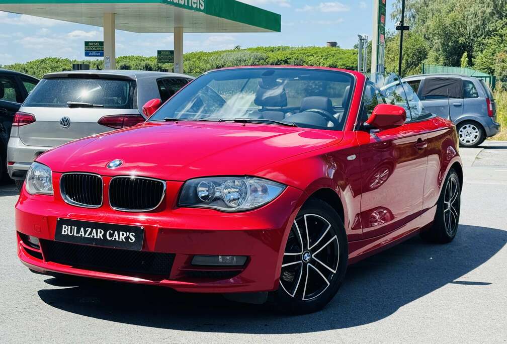 BMW 118i CABRIOLET*NAVI*SEMI CUIR*CARNET*EURO5*SUPERBE CABRIOLET*GARANTIE 12 MOIS