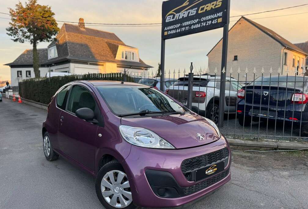 Peugeot 1.0i  // 2013 // 107.000km // 1ier PROPRIÉTAIRE