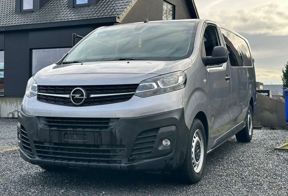 Opel Vivaro 2.0D*Dub cab licht vracht*6 zitplaats*