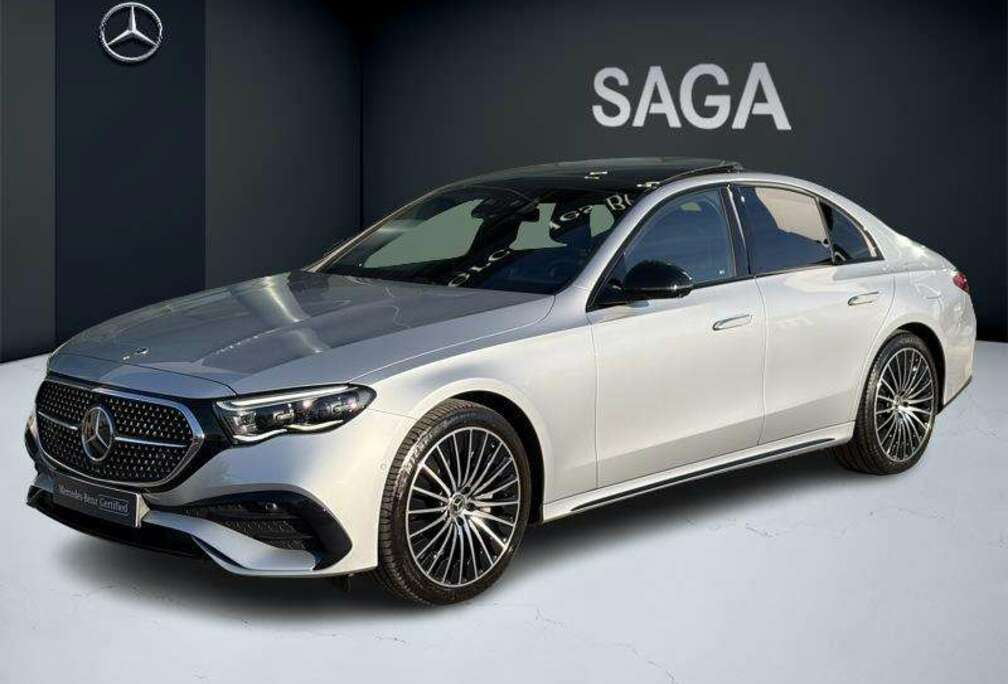 Mercedes-Benz e Berline AMG HyperScreen Attelage Pano