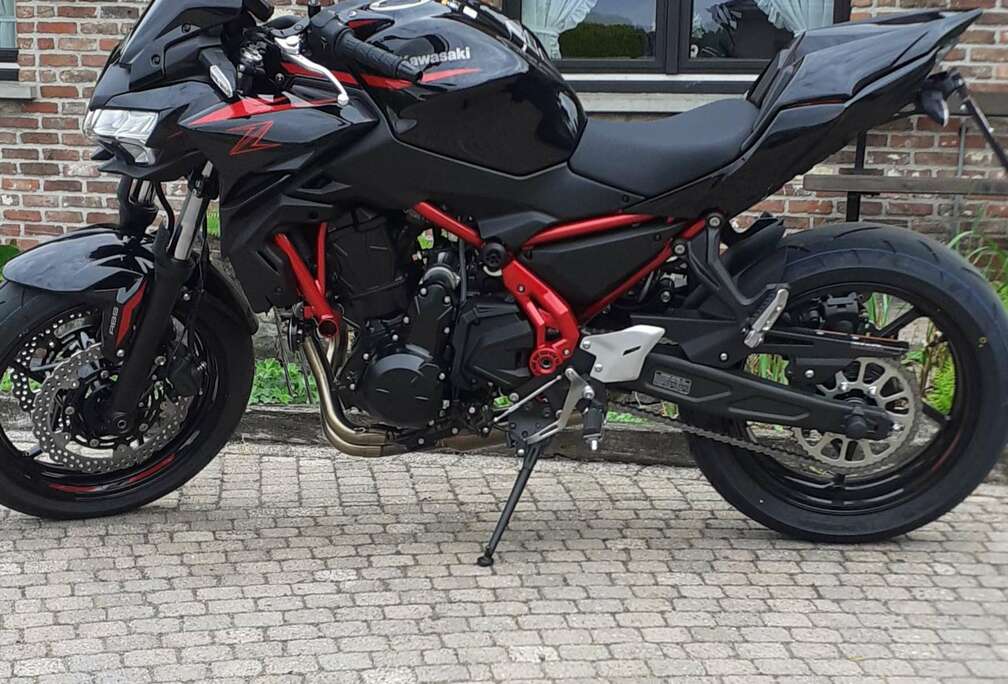 Naked bike