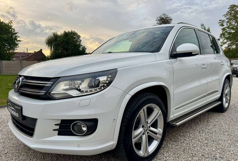 Volkswagen Tiguan 1.4 TSI Sport R LINE*TOIT OUVRANT*CUIR*XENON*GPS*CAMERA*1ER PROP*ETAT IMPECCABLE*