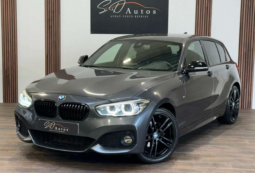 BMW 118 dAS *  FULL PACK M * CUIR * CARPLAY * AUTO