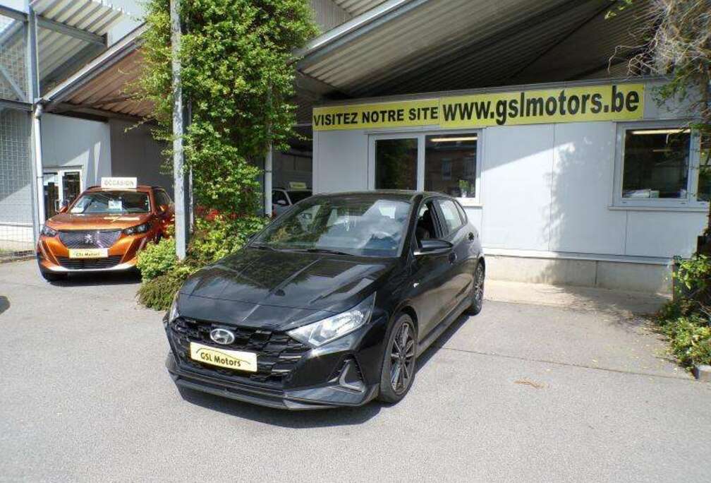 Hyundai 1.0 99cv noir 07/22 68607km Airco Camera Cruise