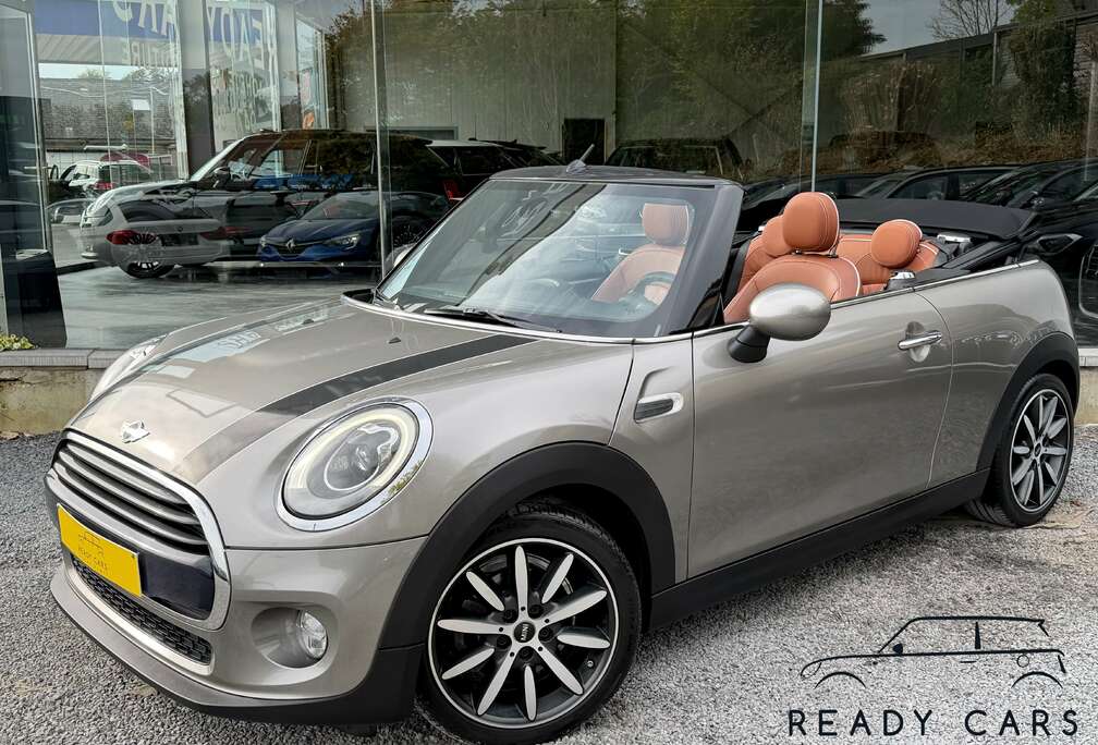 MINI 1.5 CABRIO*EXCELLENT ETAT*CARNET FULL MINI*CUIR COGNAC*LED*NAVI