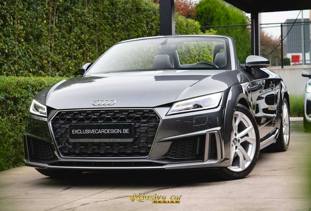 Audi Roadster 40 TFSI S Line S tronic /Alcantara/Grijs Cabriodak/Carplay/Draadloos laden/