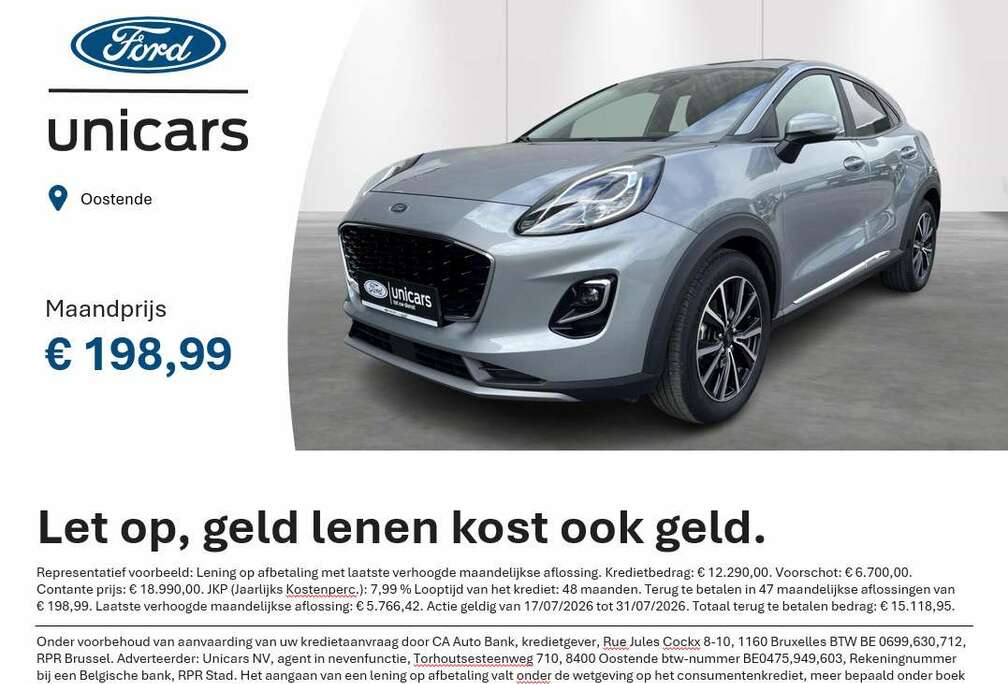 Ford 1.0i Ecoboost mHEV 92kW Titanium