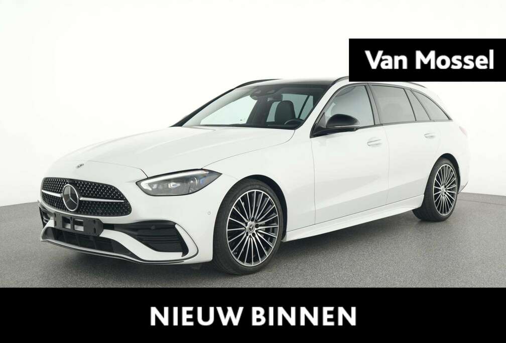 Mercedes-Benz 200d AMG LINE Break + PANORAMISCH DAK + BURMESTER