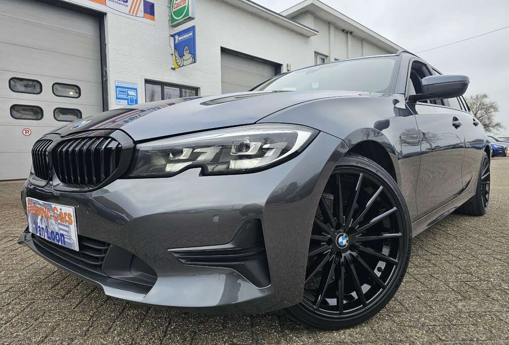 BMW Touring 318da, Carplay, Leder, LineA, 20inch.
