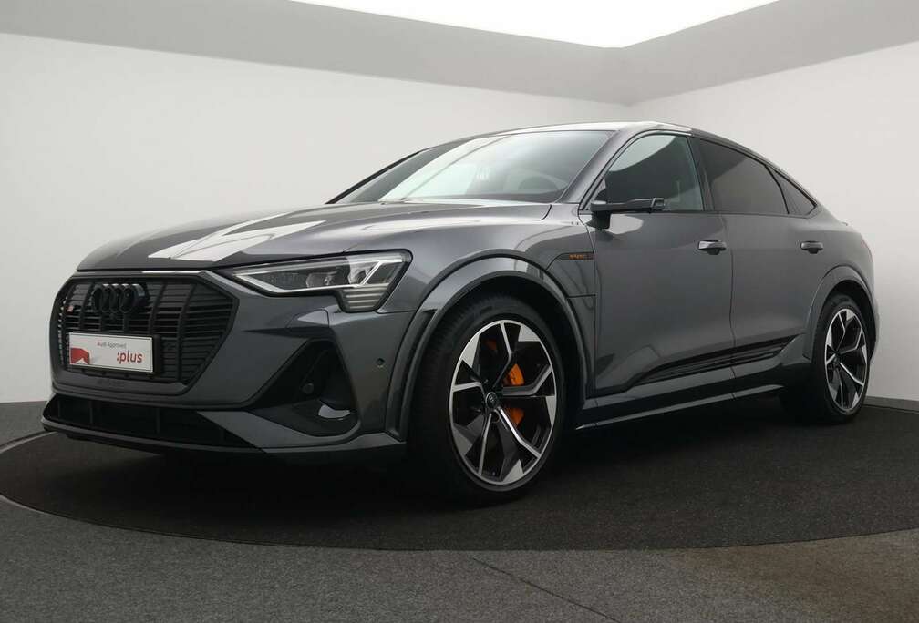 Audi Audi e-tron S Sportback 503PK *AUTOMAAT*TREKHAAK*LEDER*ALCANTARA*CRUISE*ZIJ-CAMERA\'S*CAMERA*...*