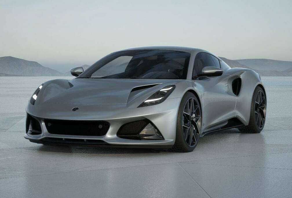 Lotus TURBO SE - OSMIUM ZILVER - ZWART NAPPA LEDER