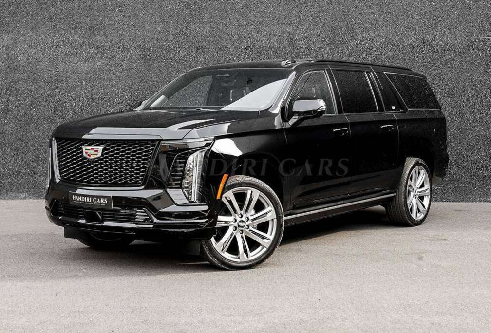 Cadillac 2026 ESV Sport Platinum €134000 +ABV EXECUTIVE SECOND ROW SEATING PACKAGE +24 INCH WHEELS