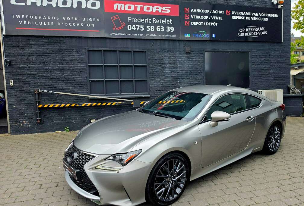 Lexus RC 300h 2.5i F Sport Line 73000 KM Garantie & Car-Pass