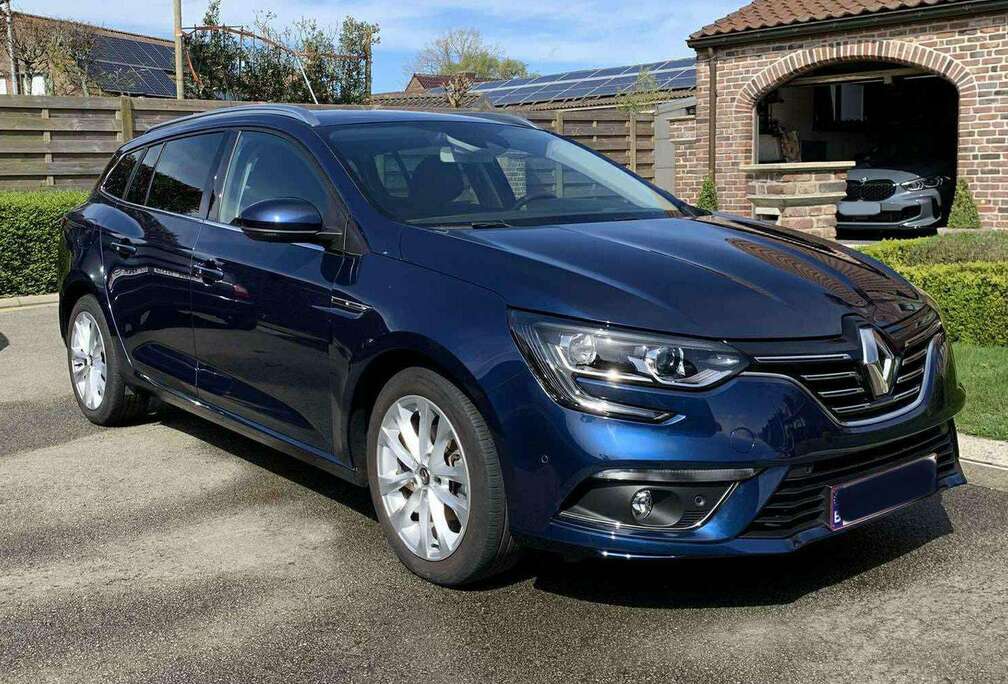 Renault Megane Grandtour Intens TCE 115- GPS - CAM - blauw