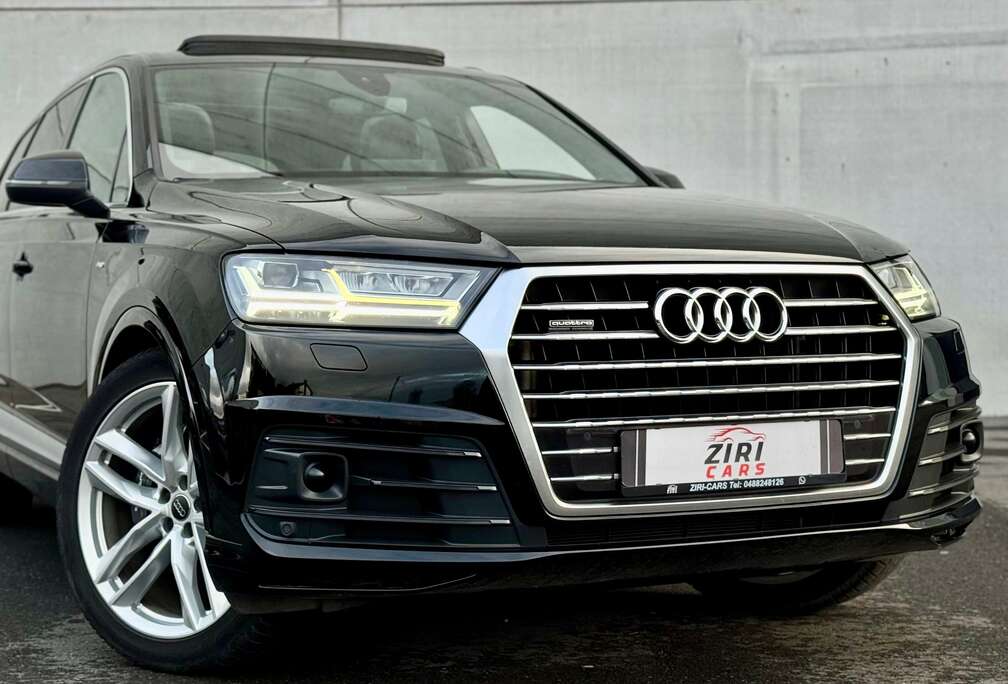 Audi Q7 3.0 TDI quattro tiptronic - 3X SLINE - 7places