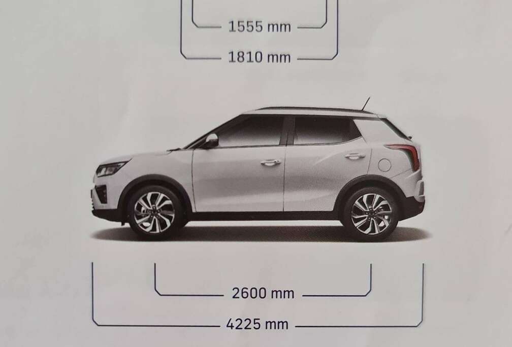 SsangYong Tivoli 1.6 E-XDI 2WD Quartz (EU6d-temp)