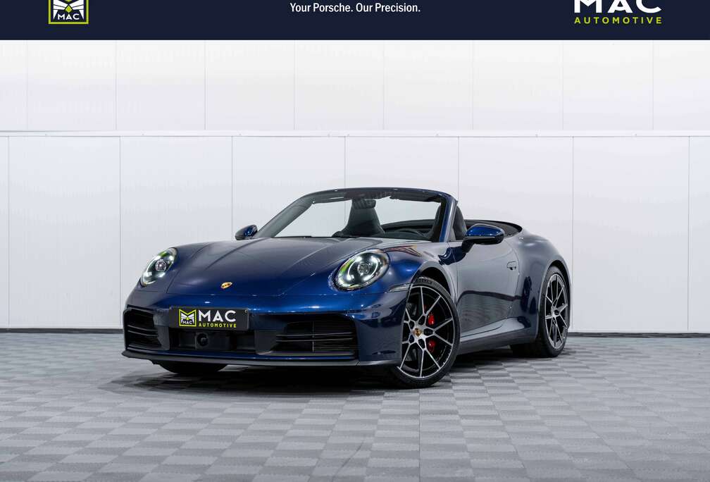 Porsche .2 Carrera Cabriolet  Gentian Bleu/Sportuitlaatsys