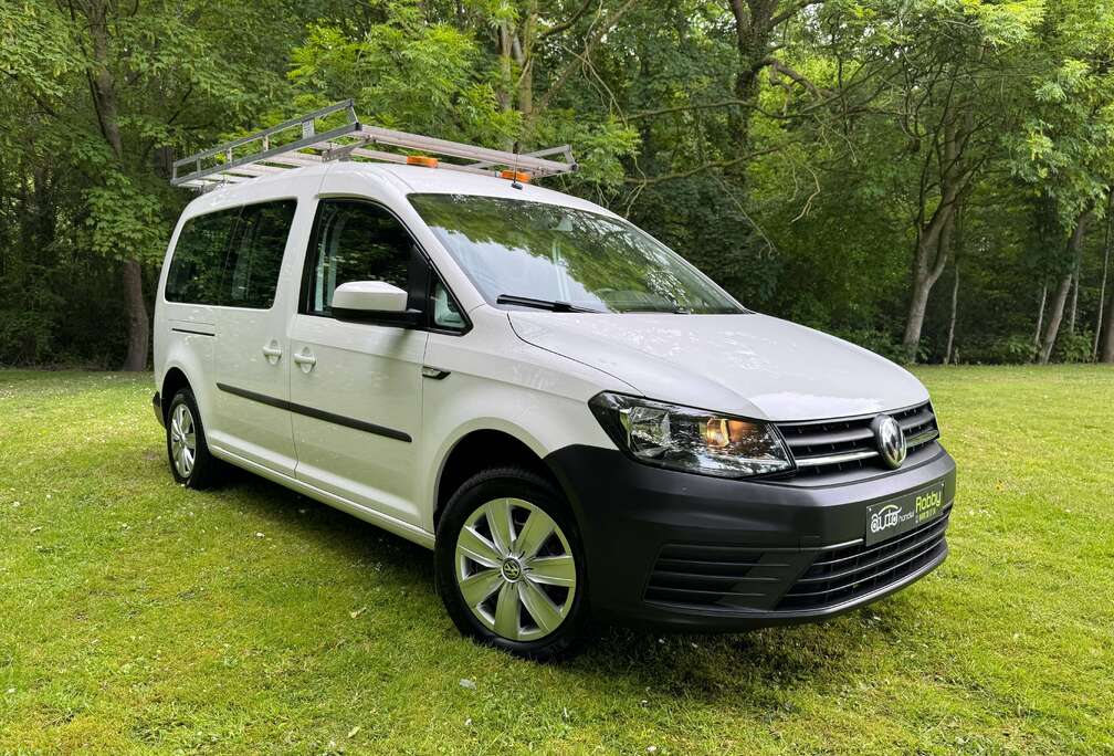 Volkswagen Caddy 1.4i Maxi dubbele cabine lichtevracht btw wagen - 78.000 km