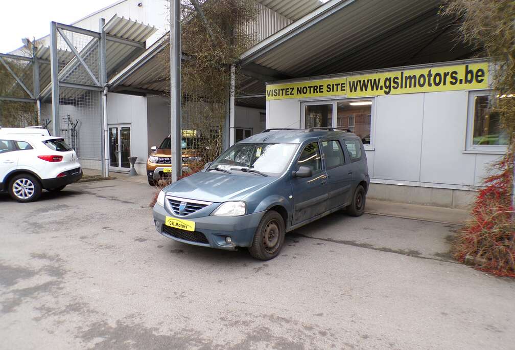 Dacia 1.5dCi 68cv bleu 7places 06/07 1ére main Radio