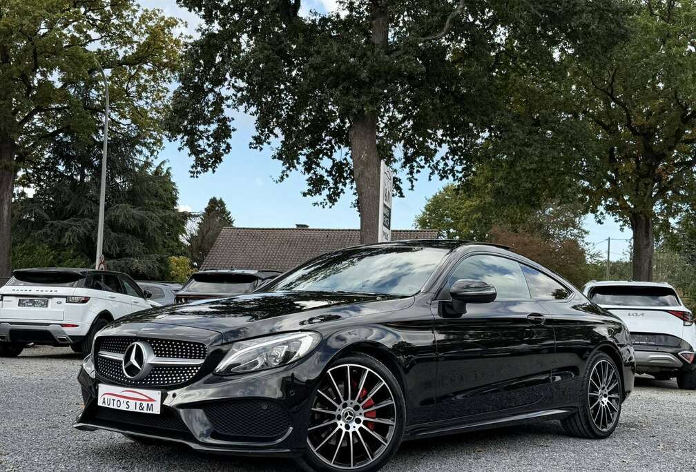 Mercedes-Benz d AMG line 2018 Pano Burmester Sfeerverl. Garantie!