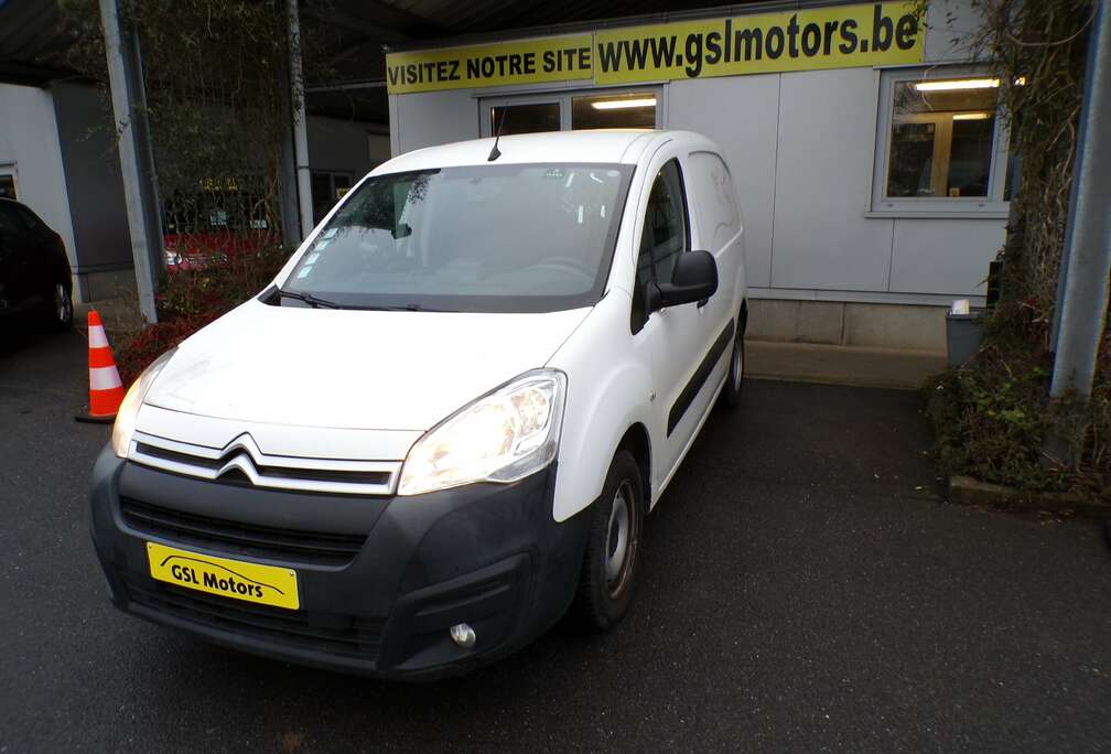 Citroen 1.6BlueHDi 75cv 3places blanc L1 11/18 89370km GPS