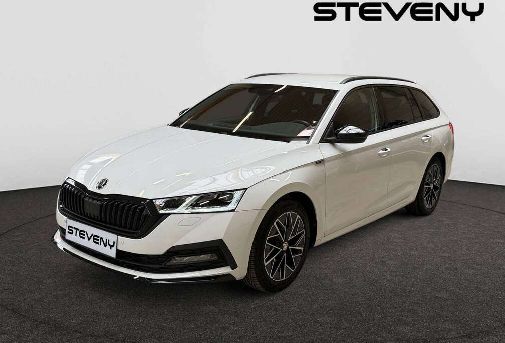 Skoda Octavia SW 2.0 TDi SCR Sportline DSG*Steveny SMS Automotive* Carplay+Nav+Attache de remorque