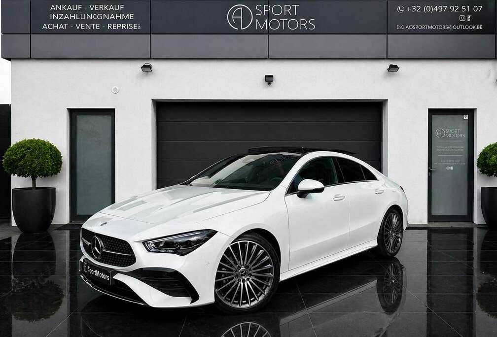 Mercedes-Benz CLA 180 AMG Line 11/2024 *Toit Pano* 1er propriétaire  Garantie Mercedes 2029