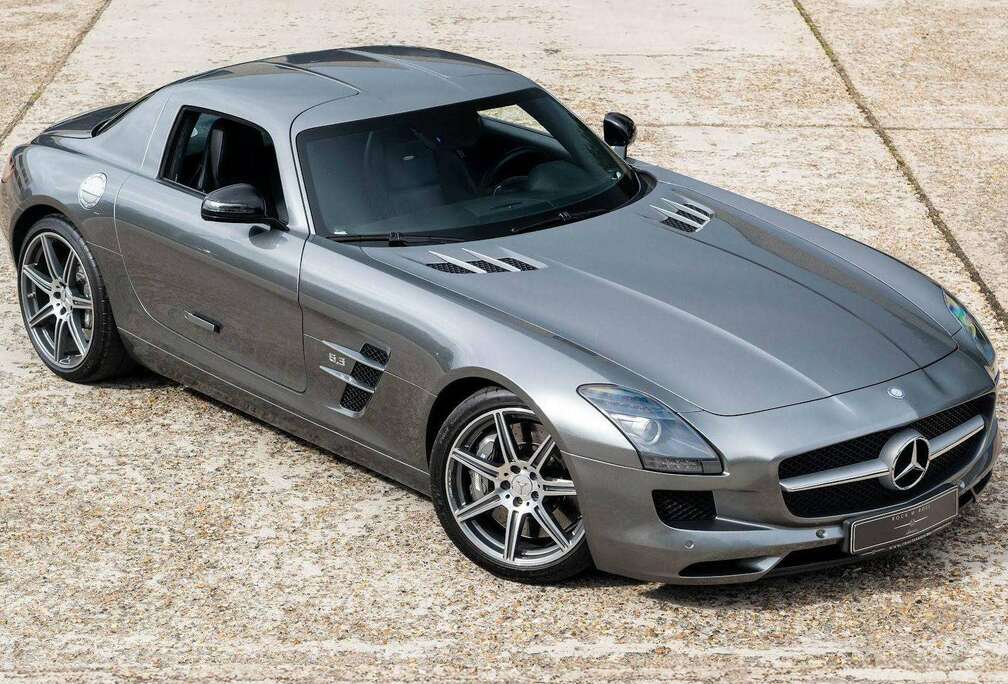 Mercedes-Benz SLS AMG | Rare 756U MANUFAKTUR Himalaya Grey Metallic