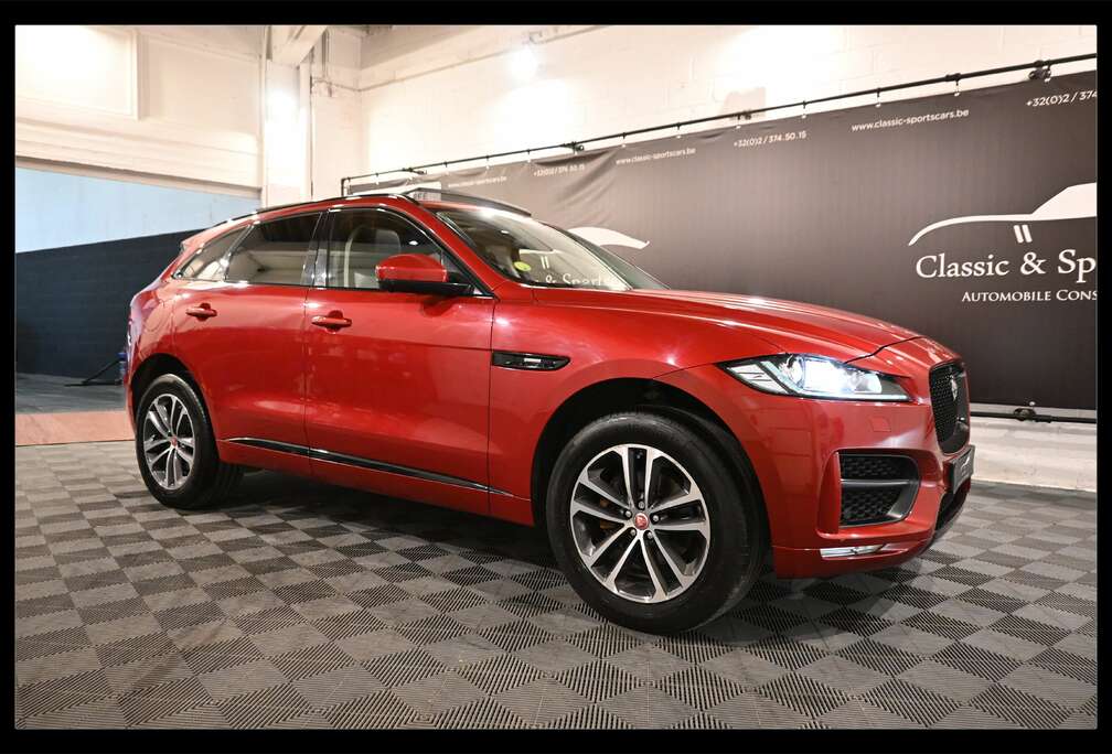Jaguar 2.0 D AWD R-SPORT / EURO 6 / CAMERA / PANO / XENON