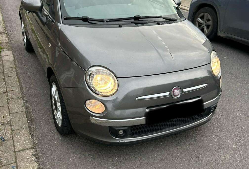 Fiat 500 1.2i Lounge PUR-02 Stop