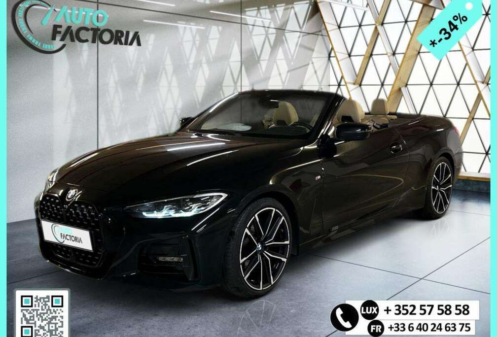 BMW I CABRIO -34% 184CV BVA M SPORT+GPS+CUIR+OPTS