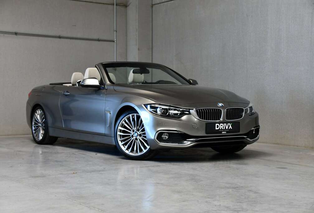 BMW 420i I CABRIO I LUXURY LINE I INDIVIDUAL I LEDER I TREKHAAK I
