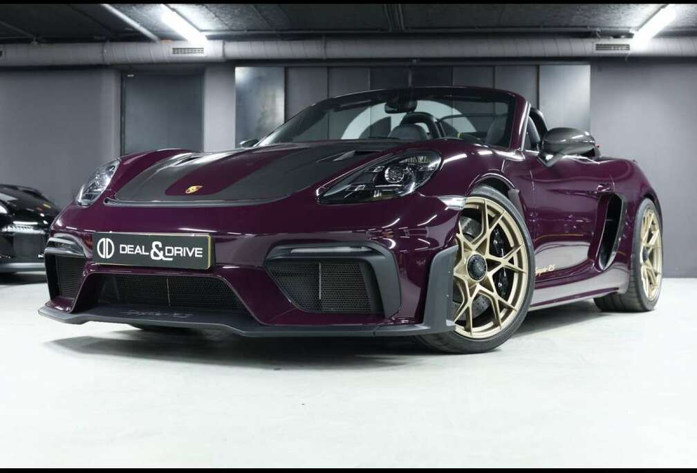 Porsche 718 RS PDKWEISSACHAUBERGINE PTSXPELCARBON