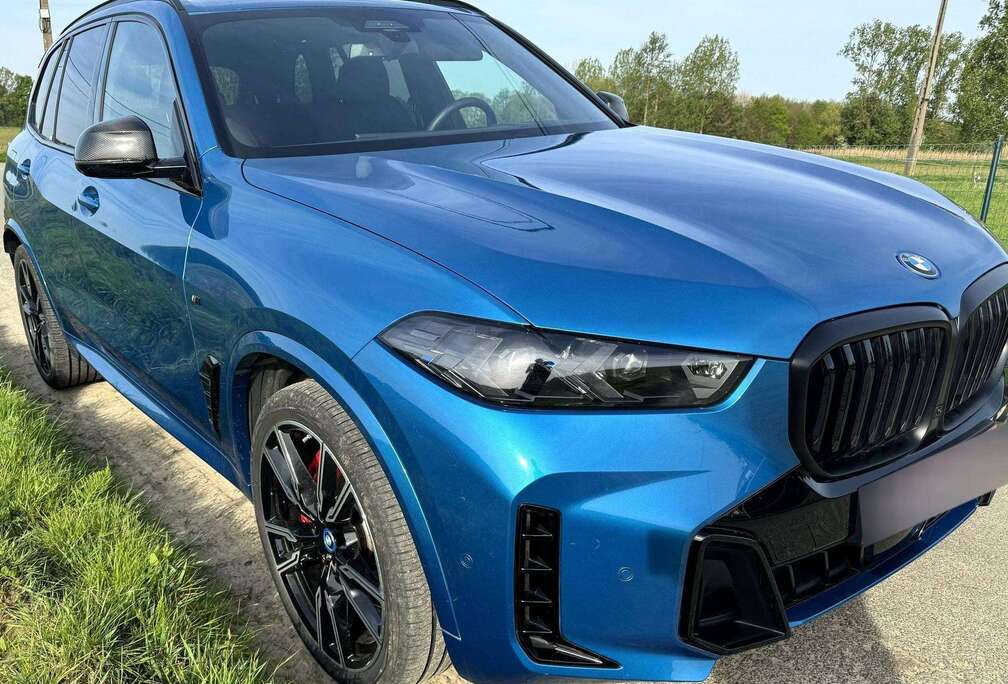 BMW X5 50e full options XPEL Long Beach Blue, Als nieuw