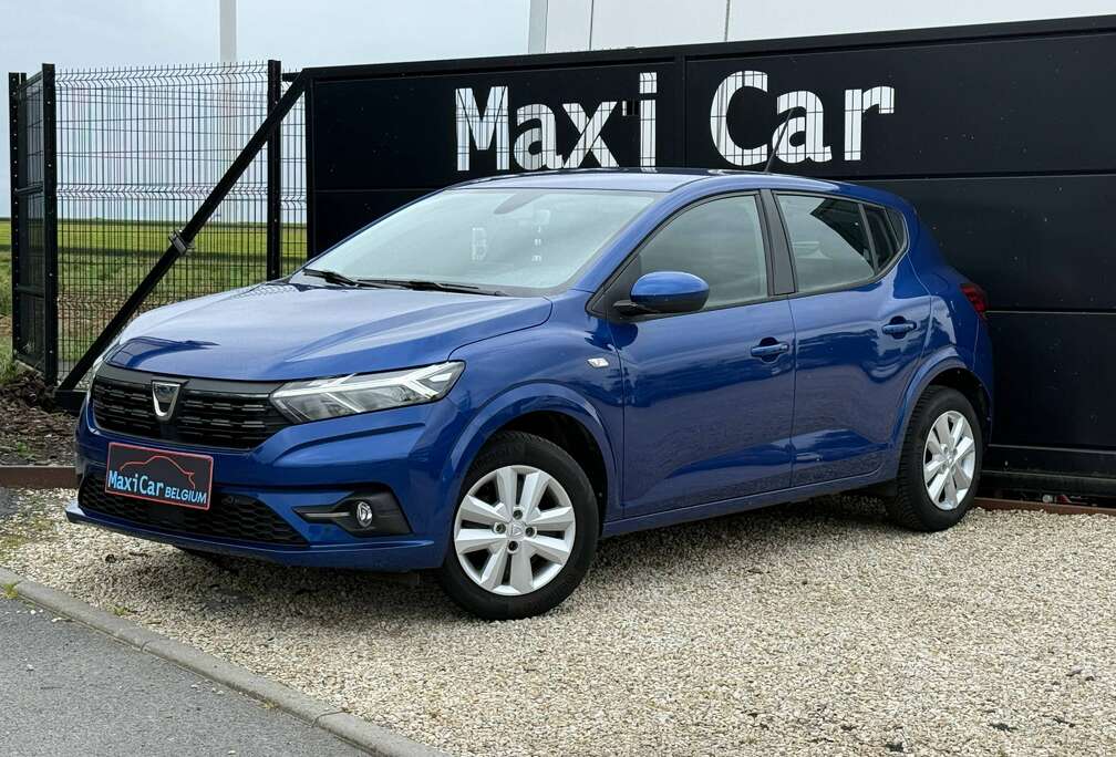 Dacia Sandero 1.0 TCe / 43.838 km / 1er propriétaire / caméral de recul / capteurs avant et arrière / GPS