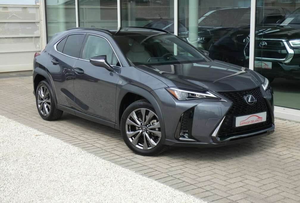 Lexus HYBRID F-Sport Design +LEDER +Dodehoek +Zetelverwarming +Stuurwielverwarming +GPS +Carplay +Keyless entry